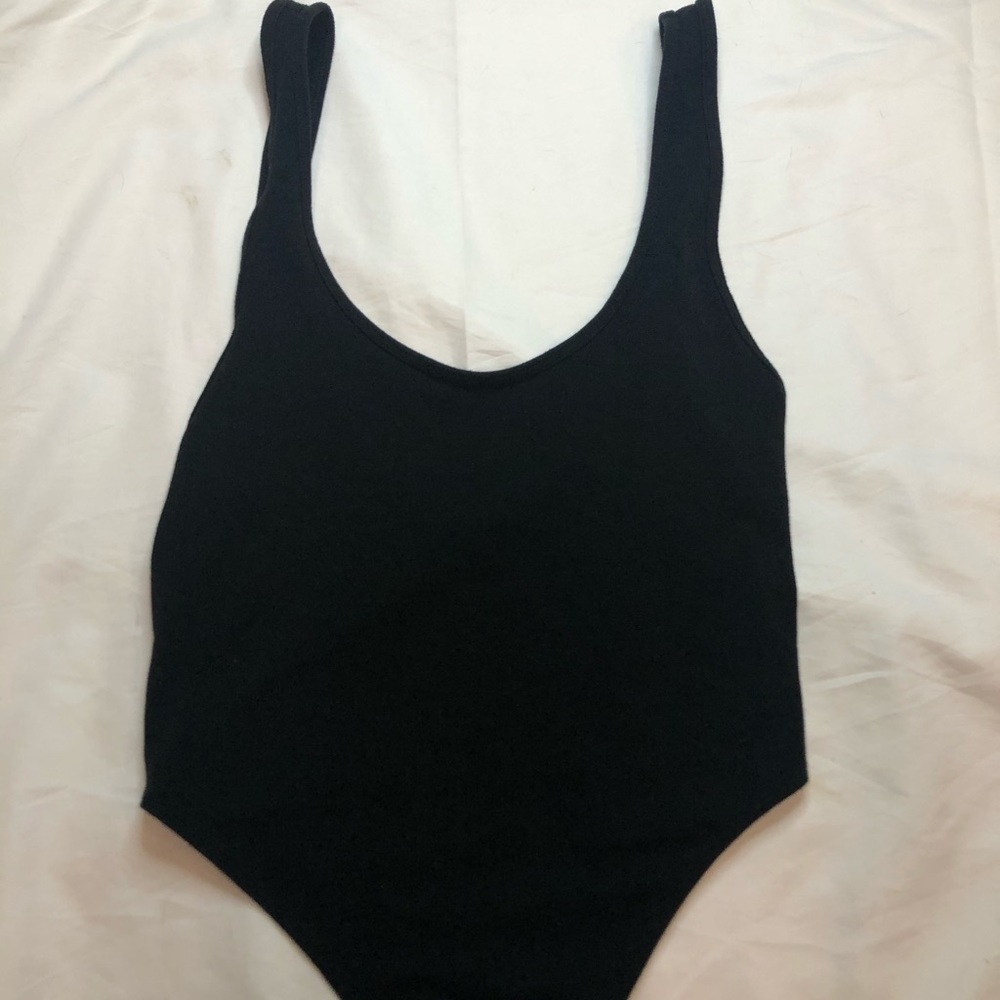 VICTORIAS SECRET BLACK BODY SUIT